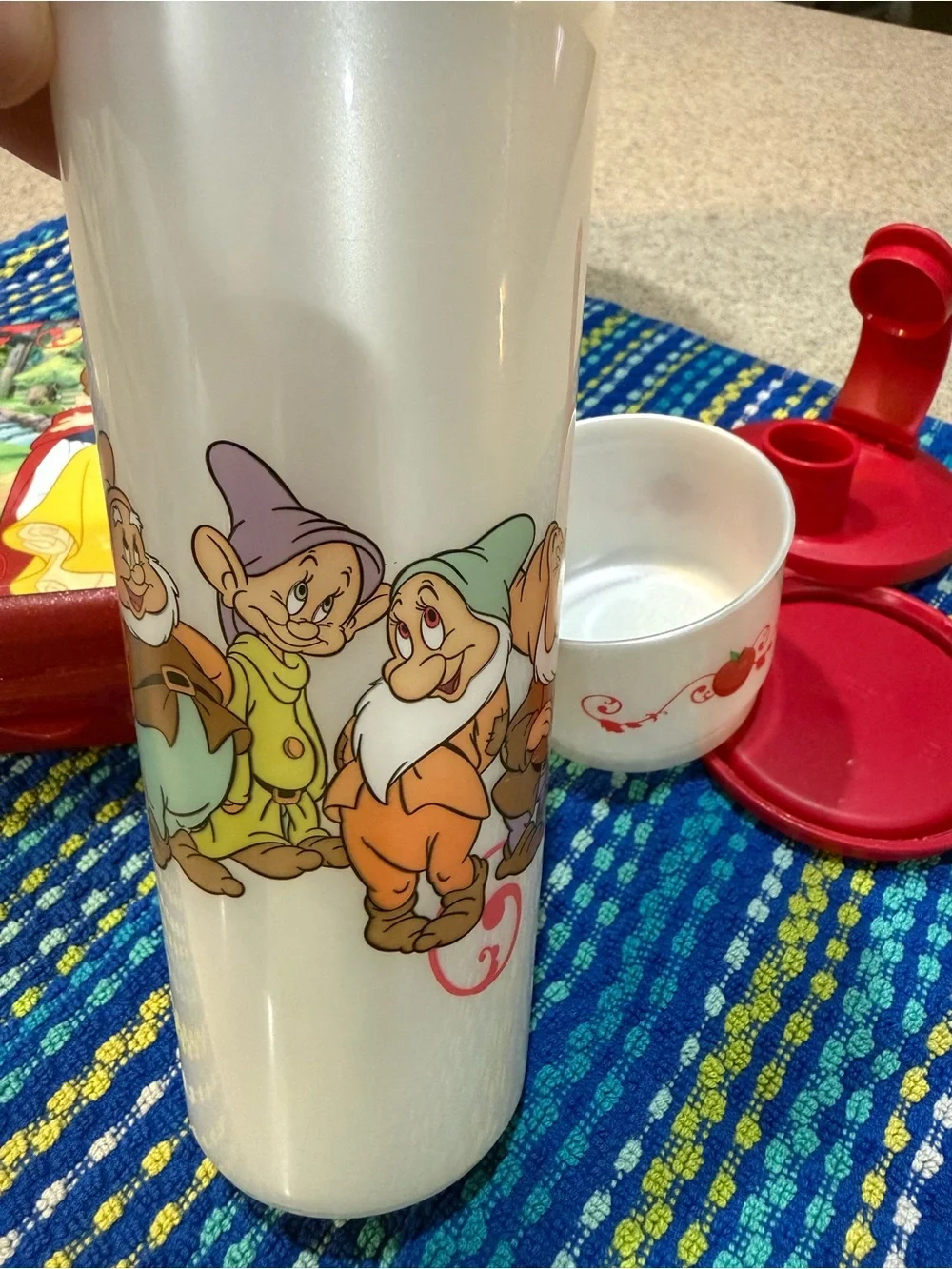 Tupperware Disney Snow White 3 Piece Lunch Set